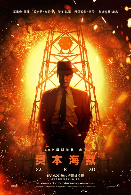 《奥本海默》电影海报