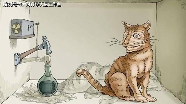 薛定谔猫思想实验漫画