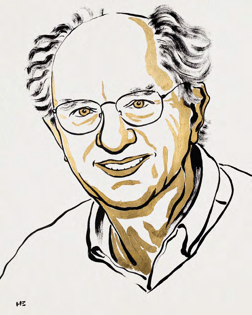 John Clarke,诺贝尔奖官方插画肖像