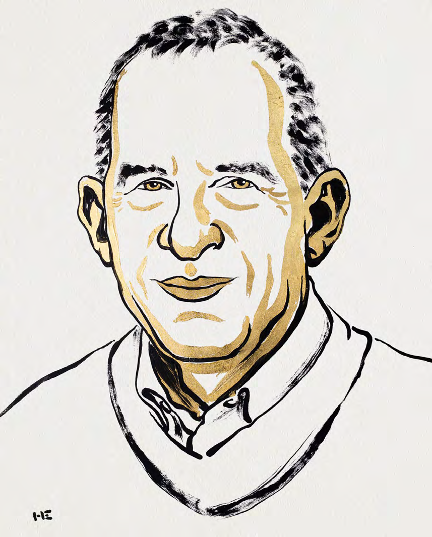 Michel H. Devoret,诺贝尔奖官方插画肖像