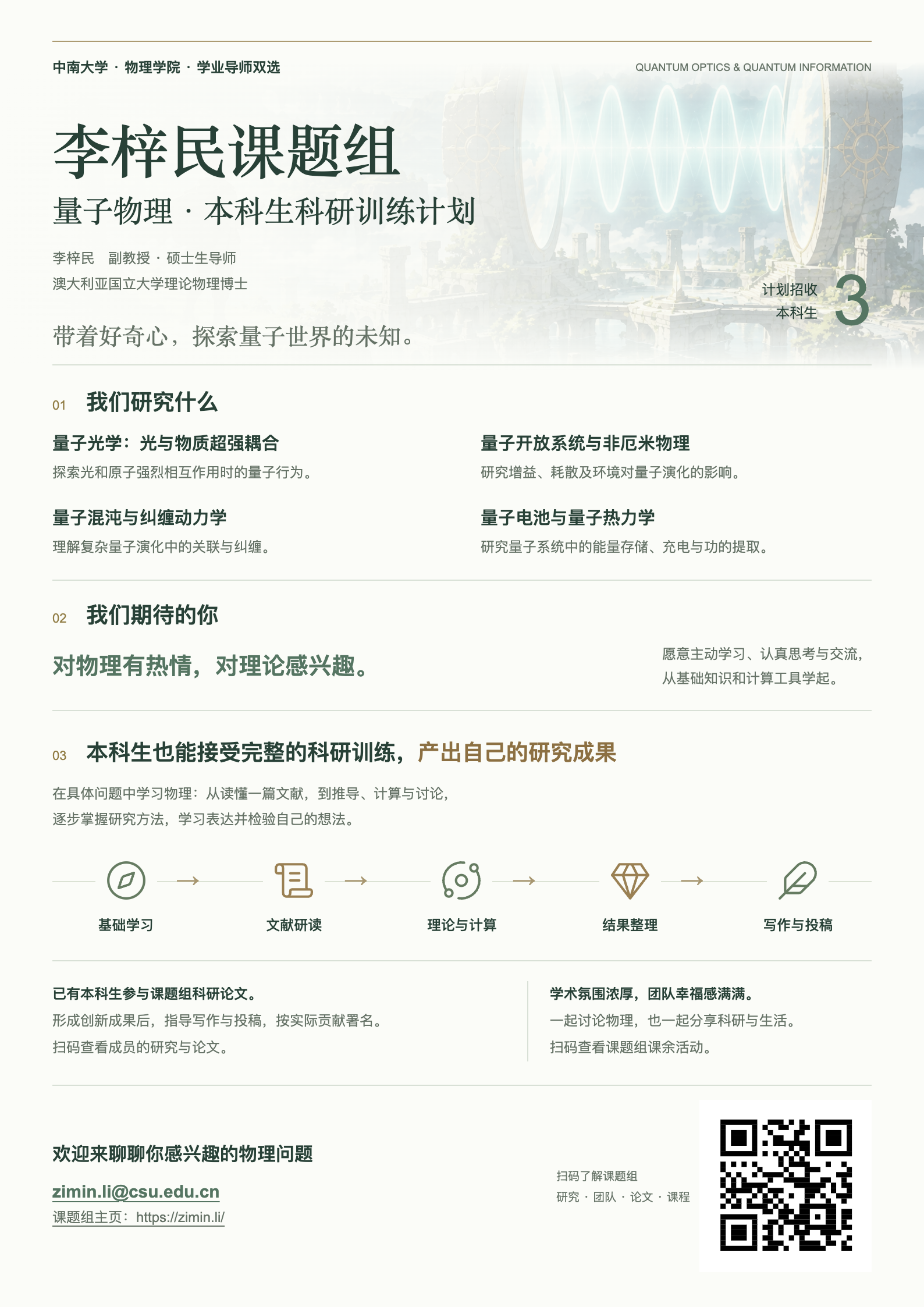 课题组招生海报:塞尔达 · 最终采用
